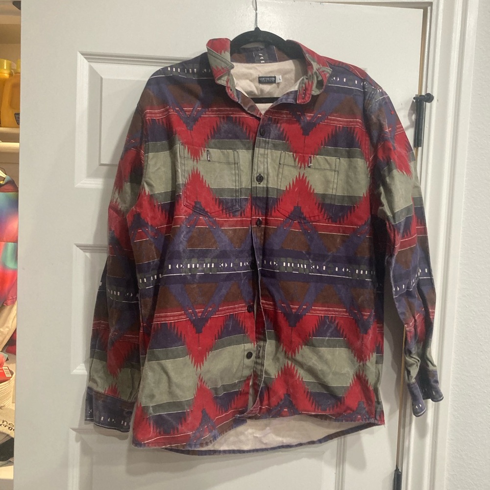 Earthbound Multicolor Patterned Shirt